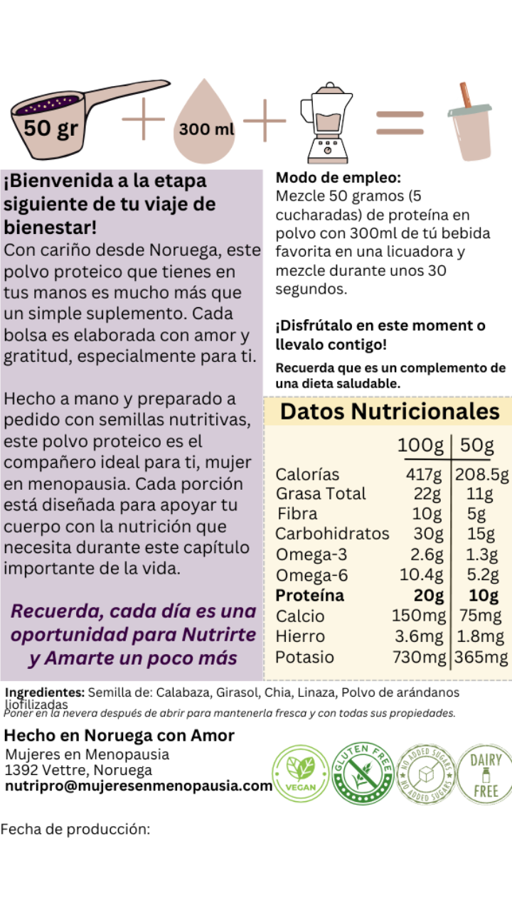 NutriPro Vital Arándanos - 1800gr