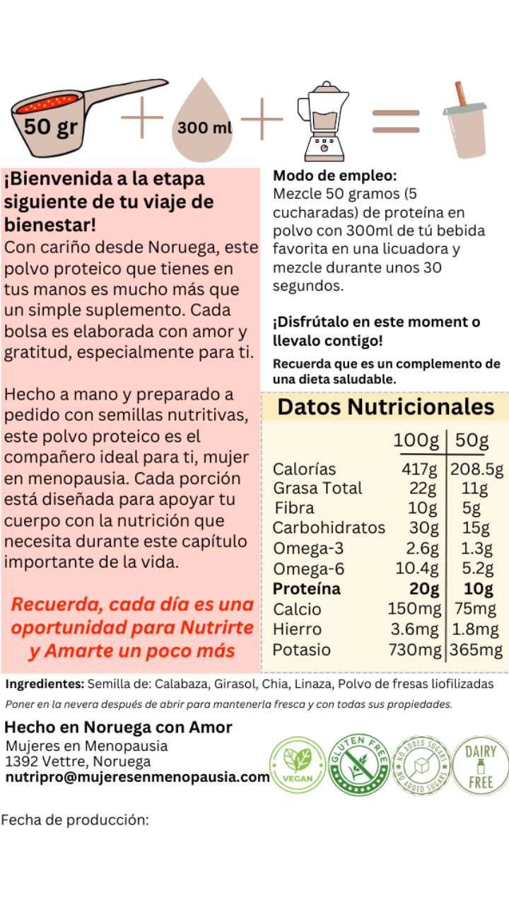 NutriPro Vital Fresas - 900gr