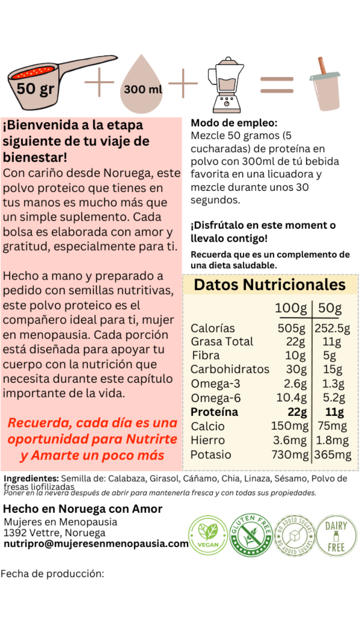 NutriPro Activa Fresas - 900gr