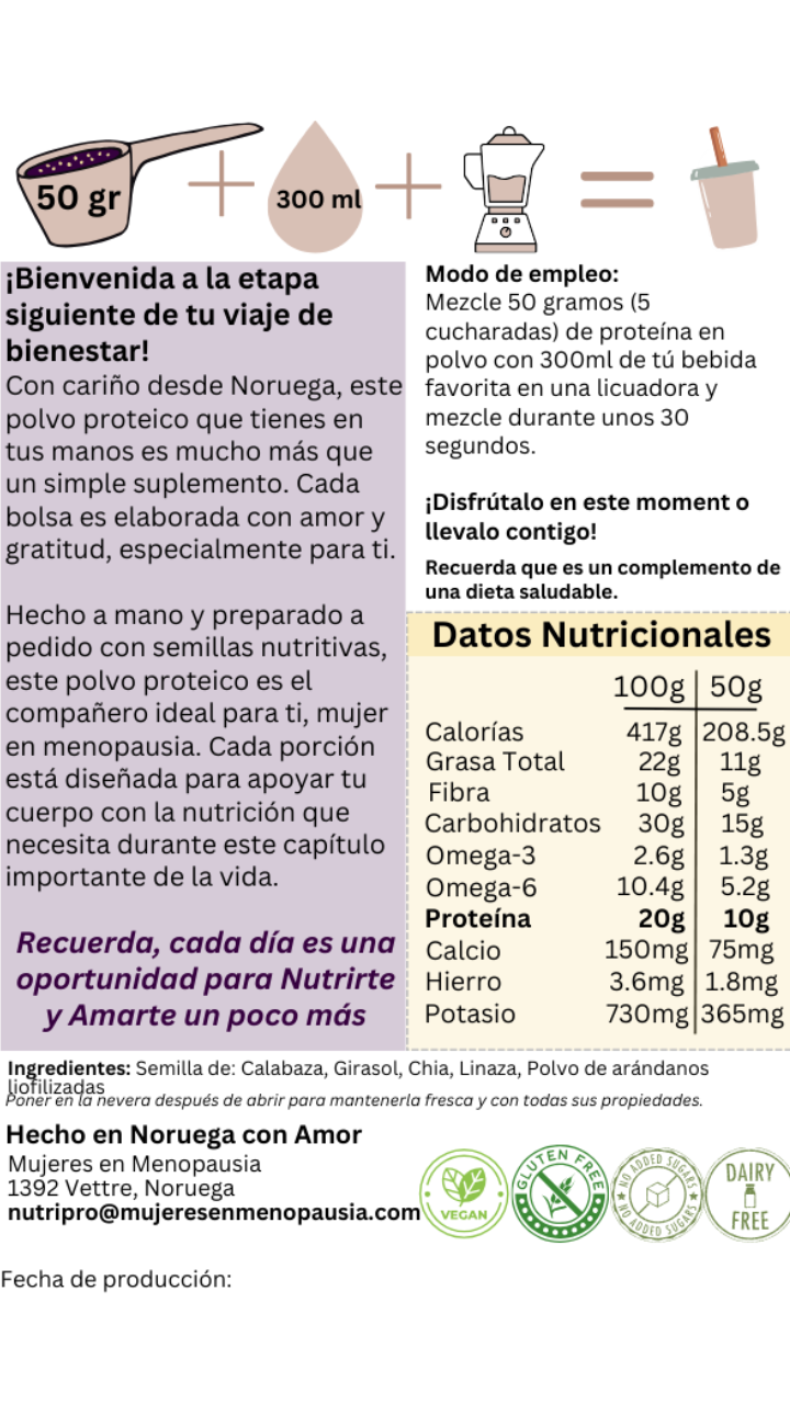 NutriPro Vital Arándanos - 900gr